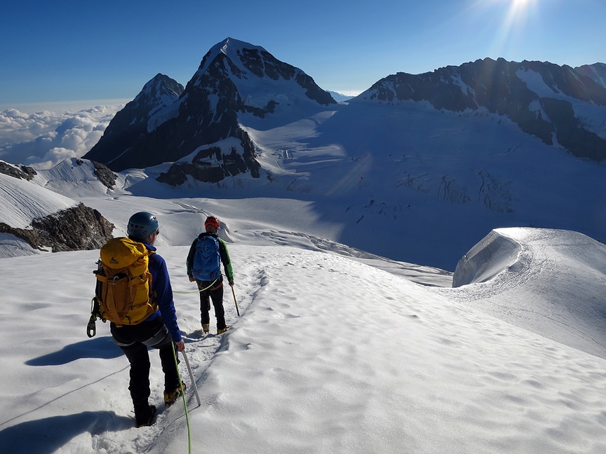 Mountain Climbing - Jungfrau. Mountaineering trips and summits