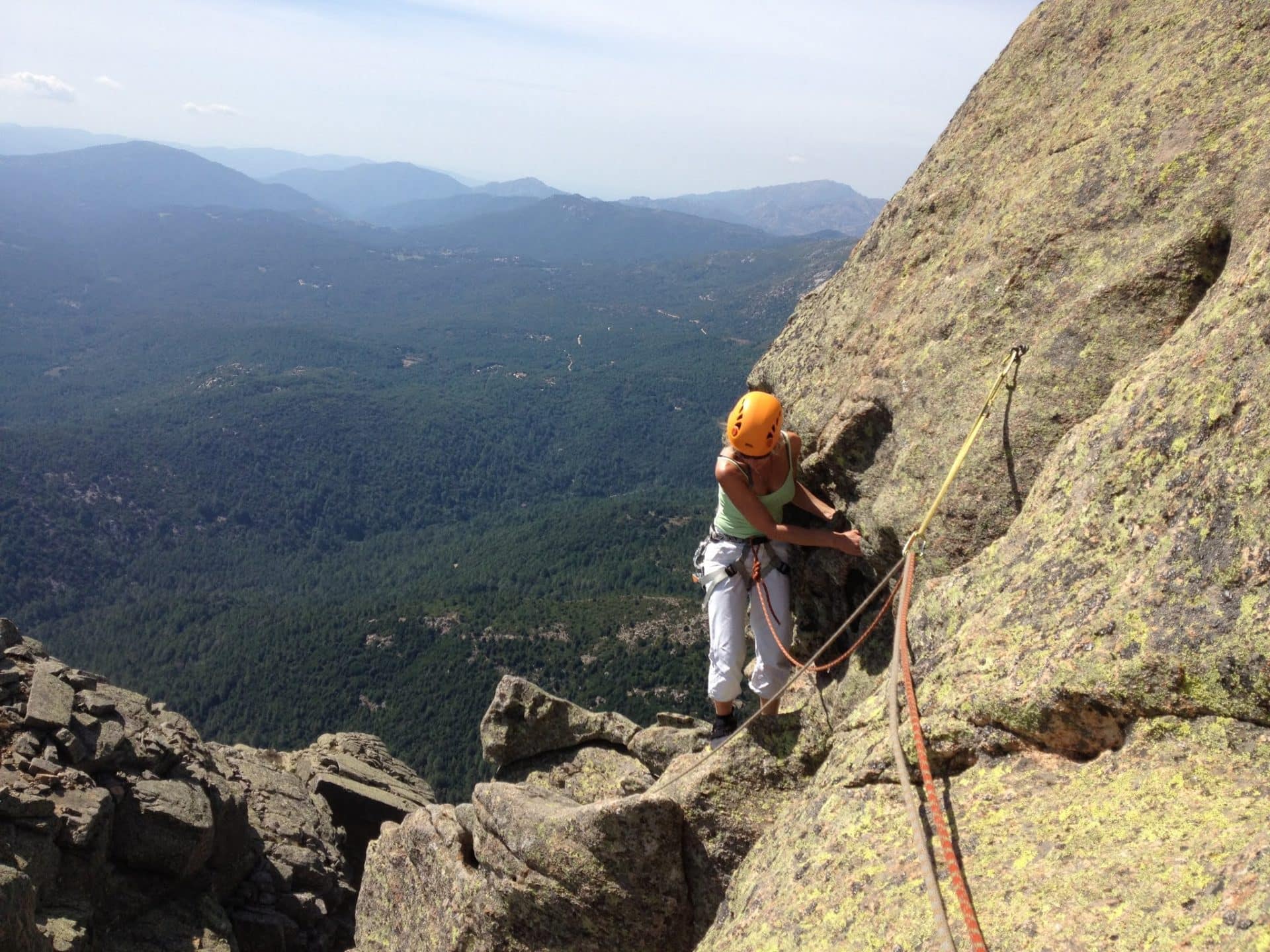 Bavella Corsica Guided Rock Climbing Rock Climbing Trip Ifmga Guide
