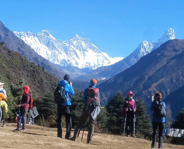 Group Trek To The Everest Base Camp In Nepal 14 Day Itinerary From Kathmandu 13 Day Trip Certified Leader